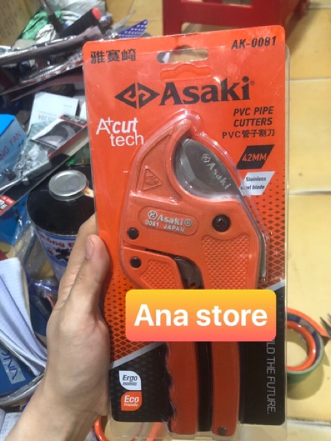 Kéo cắt ống nhựa PVC Asaki AK-0081