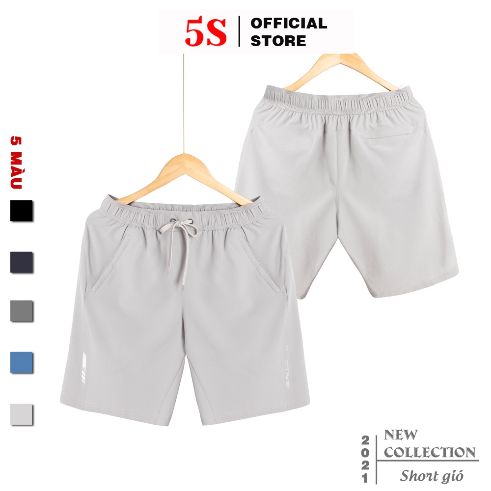 Quần Đùi Nam 5S (4 Màu) Chất Vải Gió Mềm Mại, Thiết Kế Trẻ Trung (QSG002-04)