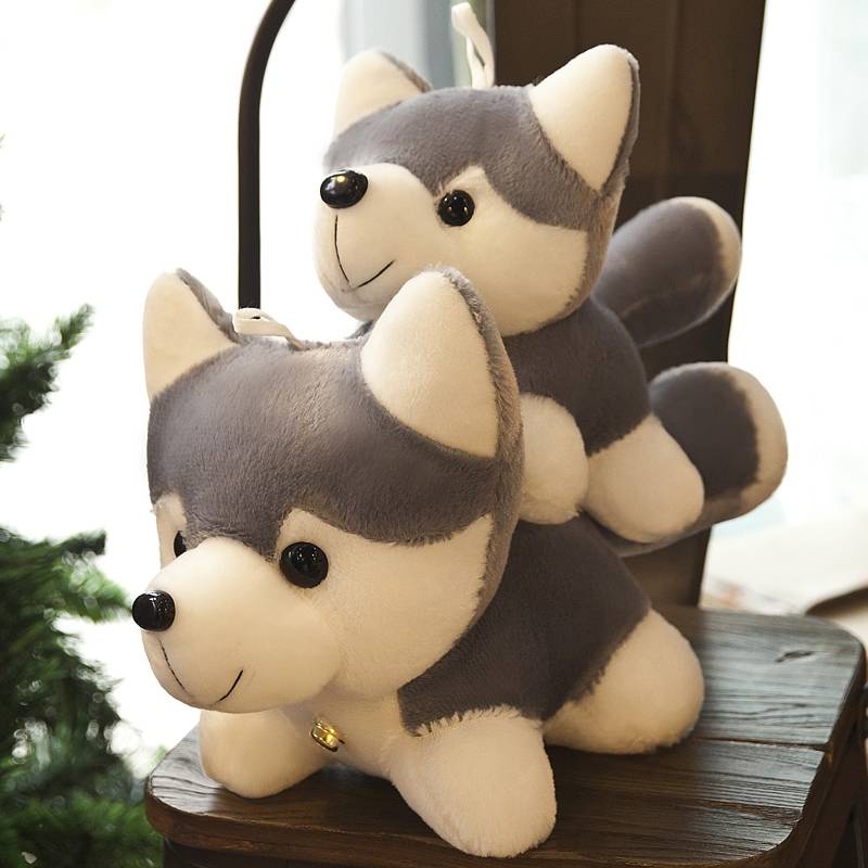 Chú Chó Husky Nhồi Bông Đáng Yêu