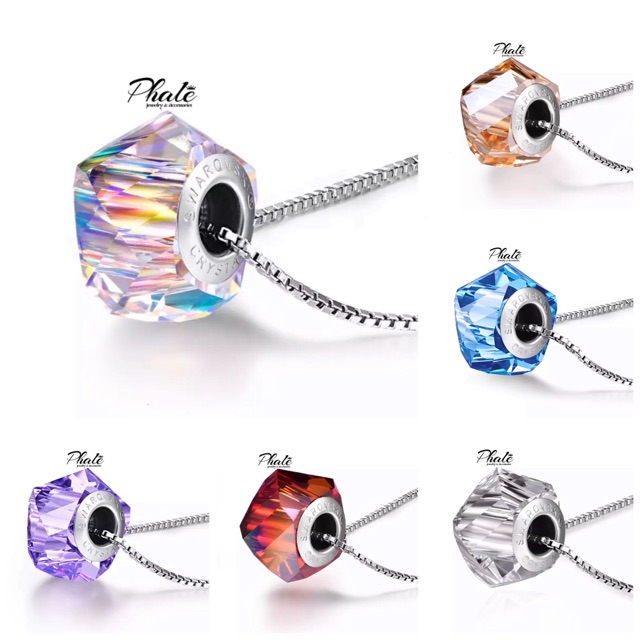 BeCharmed Pha Lê Swarovski Mặt Cắt Đa Dát S14mm