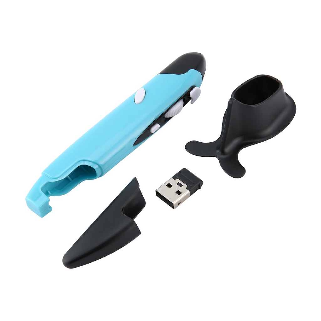 E Mini 2.4GHz Wireless Optical Pen Mouse Adjustable 500/1000DPI for Android PC