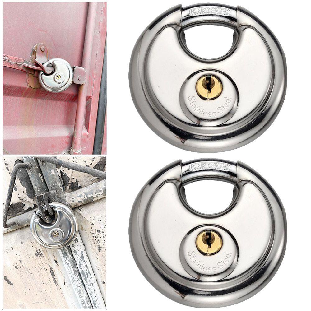 Ổ Khóa Bánh Kếp Bằng Thép Không Gỉ Chống Va Đập KENT1