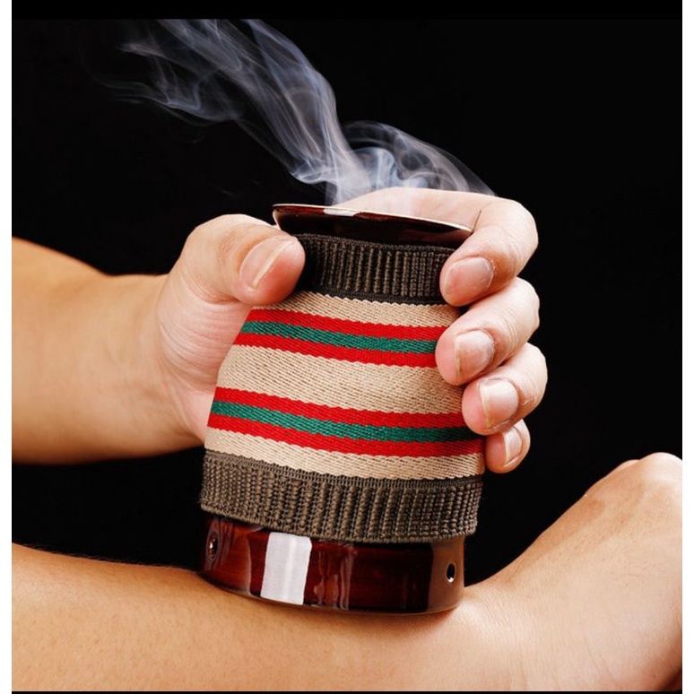 Cốc xông ngải cứu- cốc phù dương 3 CÔNG DỤNG: MASSAGE, CỨU NGẢI, CẠO GIÓ.