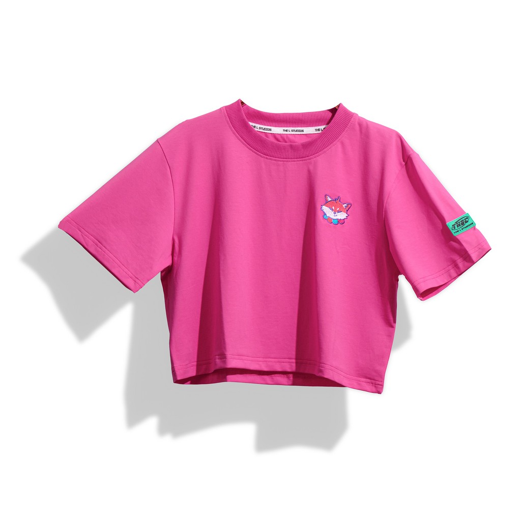 THEL STUDIOS Áo Croptop Thêu