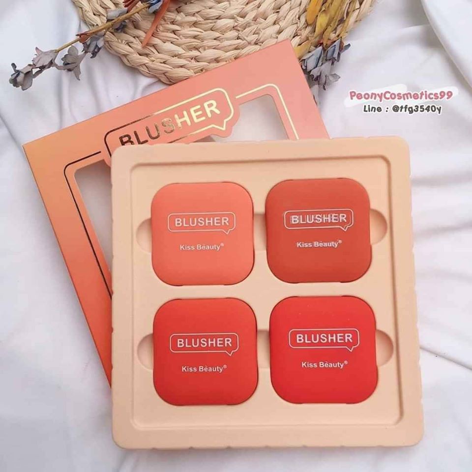 Phấn Má Hồng Kiss Beauty Blusher