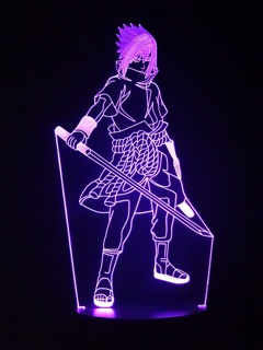 Đèn led 3D Sasuke