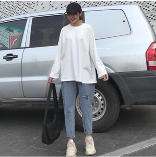 ☀️ Baggy Jeans Lưng Cao Rách 2PT