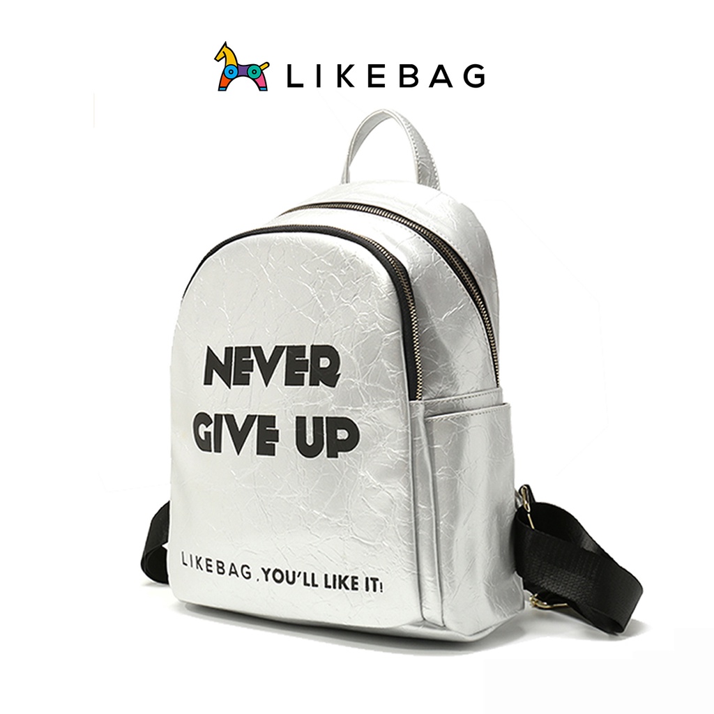 Balo bạc nam nữ cá tính LIKEBAG đựng vừa laptop 175022298 - LIBAGI