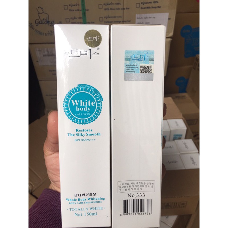 Kem dưỡng trắng da White body 150ml