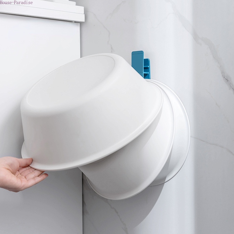 Móc Treo Đồ Dán Tường Bằng Nhựa Đa Năng Cho Nhà Bếp / Phòng Tắm