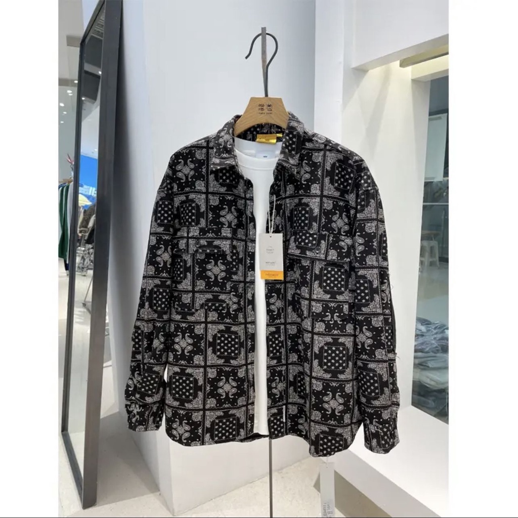 Áo Sơ Mi Cotton Dáng Rộng Phong Cách Dân Tộc Hợp Thời Trang Cho Nam