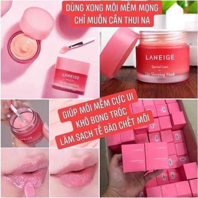 Mask môi Lan.ei.ge + 5% phí shopee