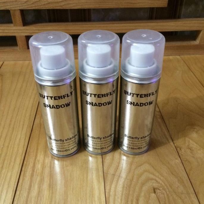 Gôm xịt tóc Butterfly Shadow Chính hãng, Gôm bạc giữ nếp tạo kiểu nam nữ 150ml