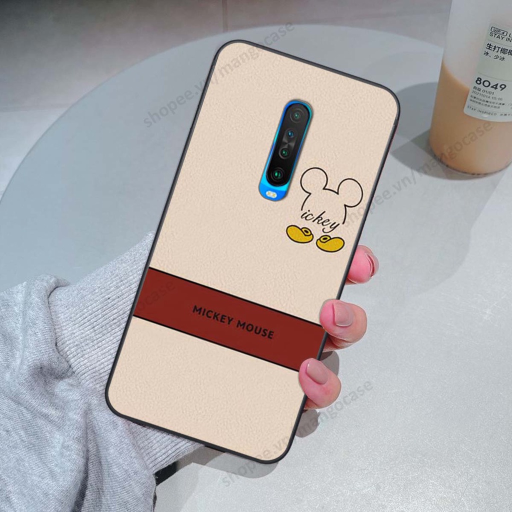 Ốp lưng Xiaomi Redmi K30 / Redmi K30 5G in hình happy nice, bé gấu đáng yêu