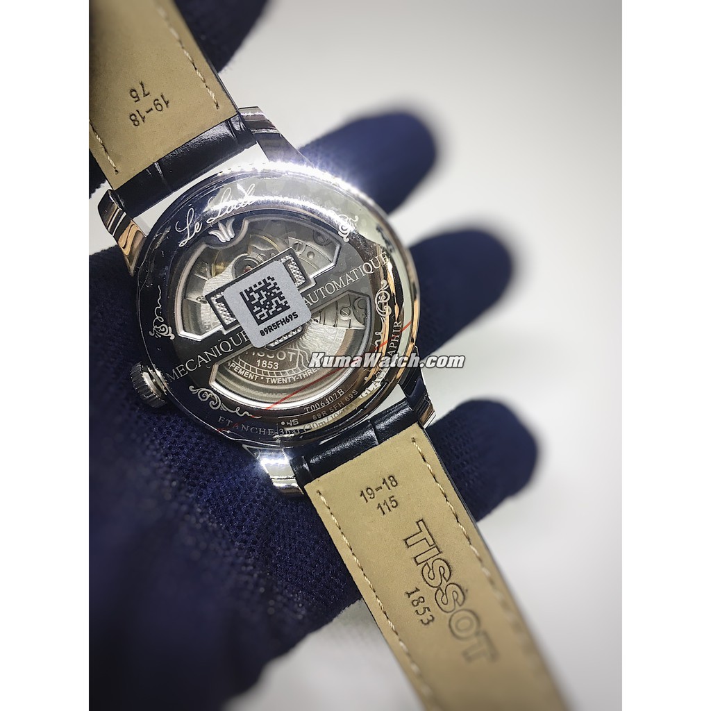 Đồng hồ nam TISSOT Le Locle T006.407.16.033.00 -  Powermatic 80, Automatic Swiss Made, Sapphire, 39mm- Chính hãng