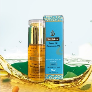 Tinh dầu subitian argan oil macadamia dưỡng bóng tóc cao cấp italy 50ml