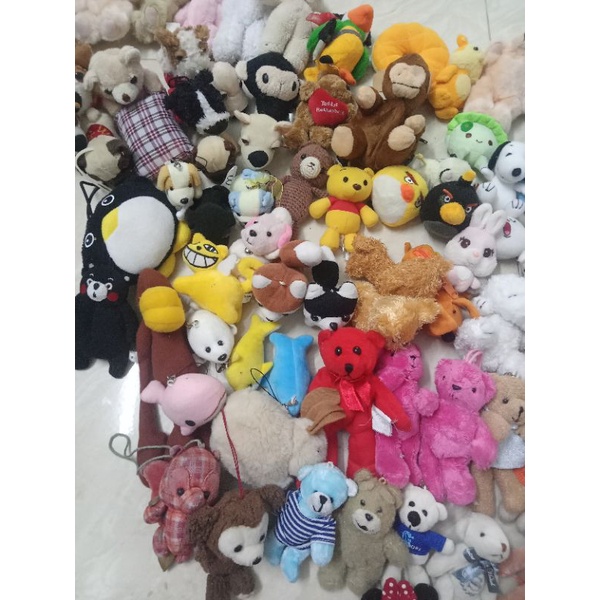 Gấu bông mini hàng si size 3-10cm"giao ngẫu nhiên"