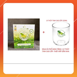 Cafe Xanh Kháng Mỡ CÁT TƯỜNG- mua 10 tặng ly pha