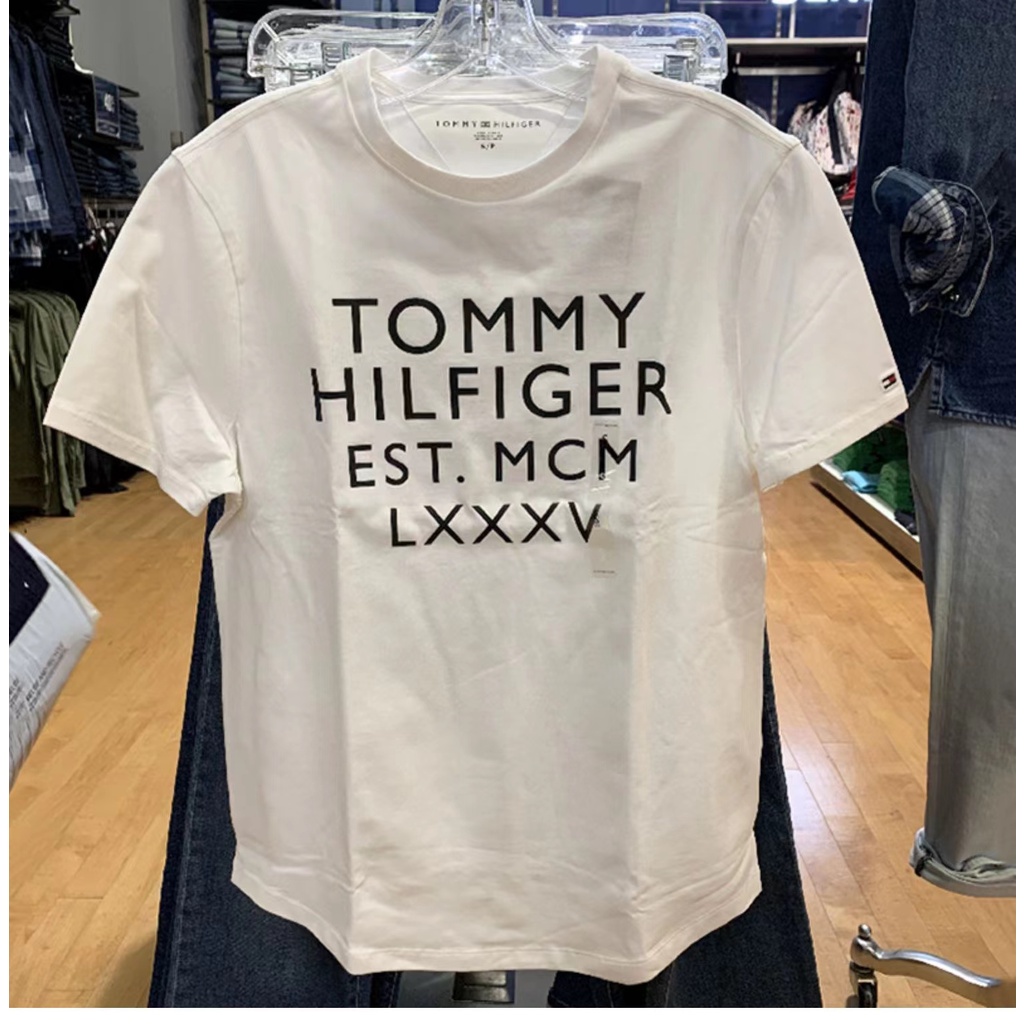 Áo Thun Cotton Ngắn Tay Cổ Tròn In Chữ Tomo Cá Tính Cho Nam