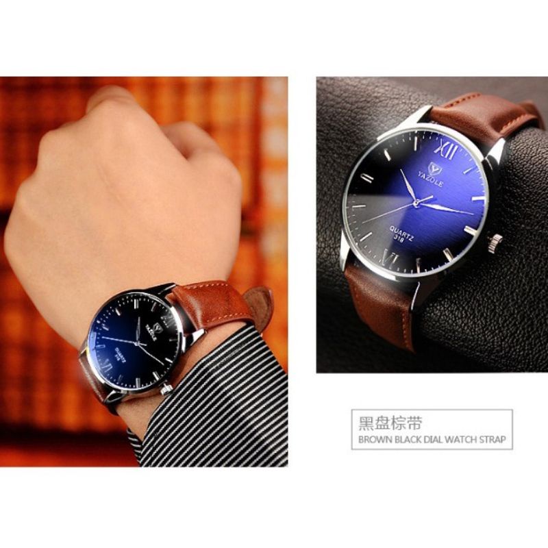 Đồng hồ nam YAZOLE chất lượng cao mã hàng 318 | BigBuy360 - bigbuy360.vn