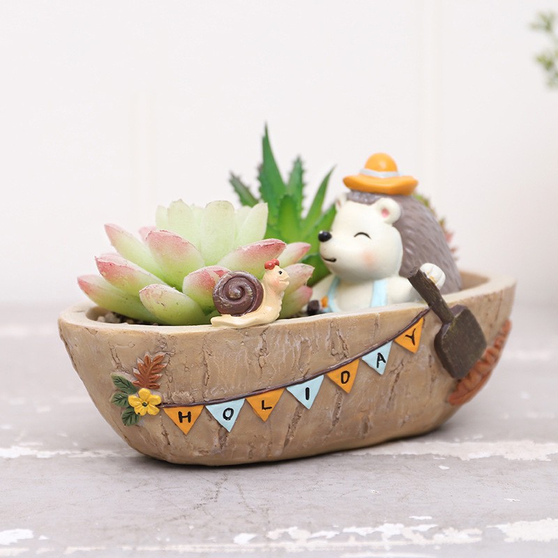 Chậu Cây Cảnh Tạo Hình Động Vật Ngộ Nghĩnh