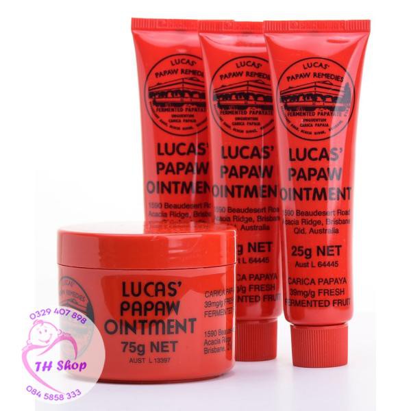 Kem Đa Năng Lucas Papaw Ointment 25g - Kem Dưỡng Đu Đủ Úc