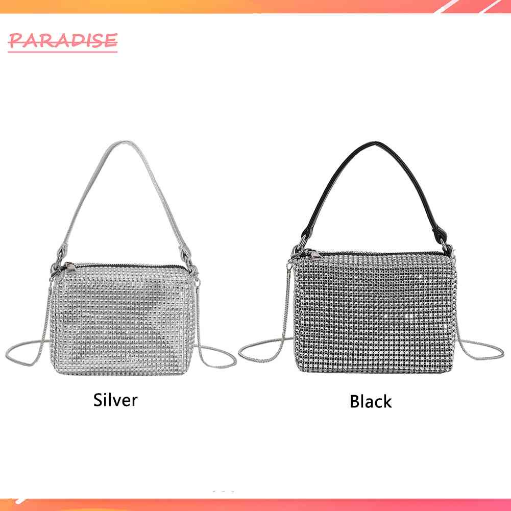 Túi Đeo Chéo Vai Đính Đá Thời Trang Sành Điệu Cho Nữ