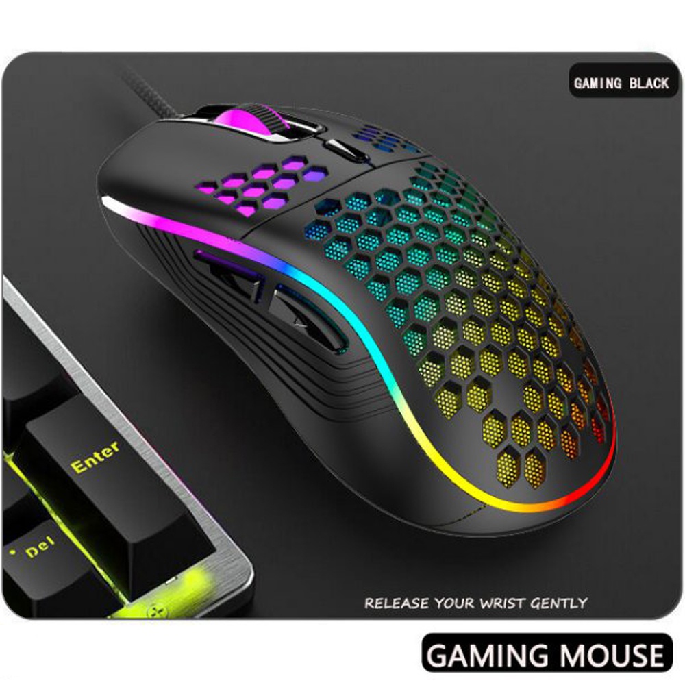 Chuột Máy Tính Gaming Poermax D110 Kết Nối Có Dây, DPI 4 Cấp Độ