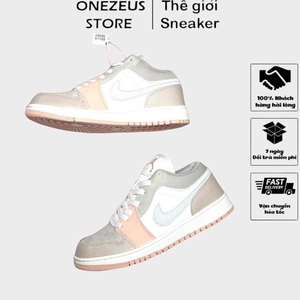 Giày thể thao Jordan 1 Milan cổ thấp, Giày JD1 low milan thấp cổ nam nữ hàng cao cấp [ Full Box Bill ] | BigBuy360 - bigbuy360.vn