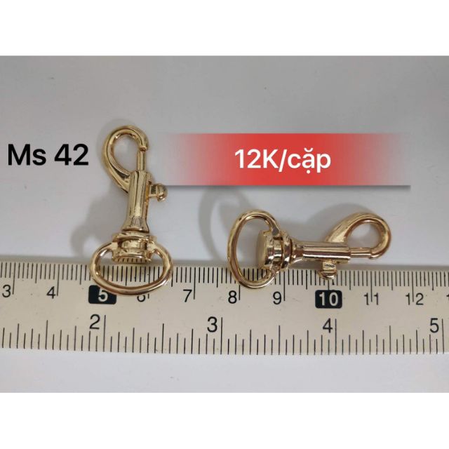 Móc size 1,2cm-M42(giá 1 cặp)