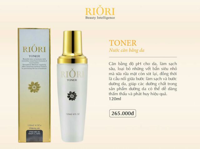 NƯỚC HOA HỒNG RIORI-TONER RIORI