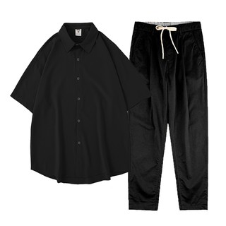 Bộ Quần Áo Nam Áo Sơ Mi Nam Cổ Đức Quần Kaki Trơn Zenkonu SO MI NAM 1000027 + QUAN NAM 1000060