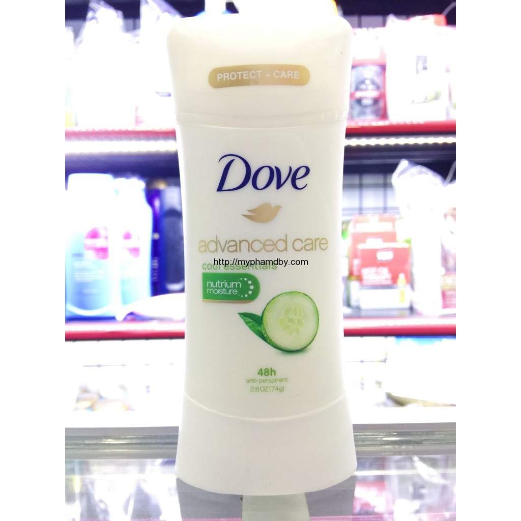Sáp Khử Mùi Dove Advanced Care Go Fresh – Hương Dưa Leo (74g)