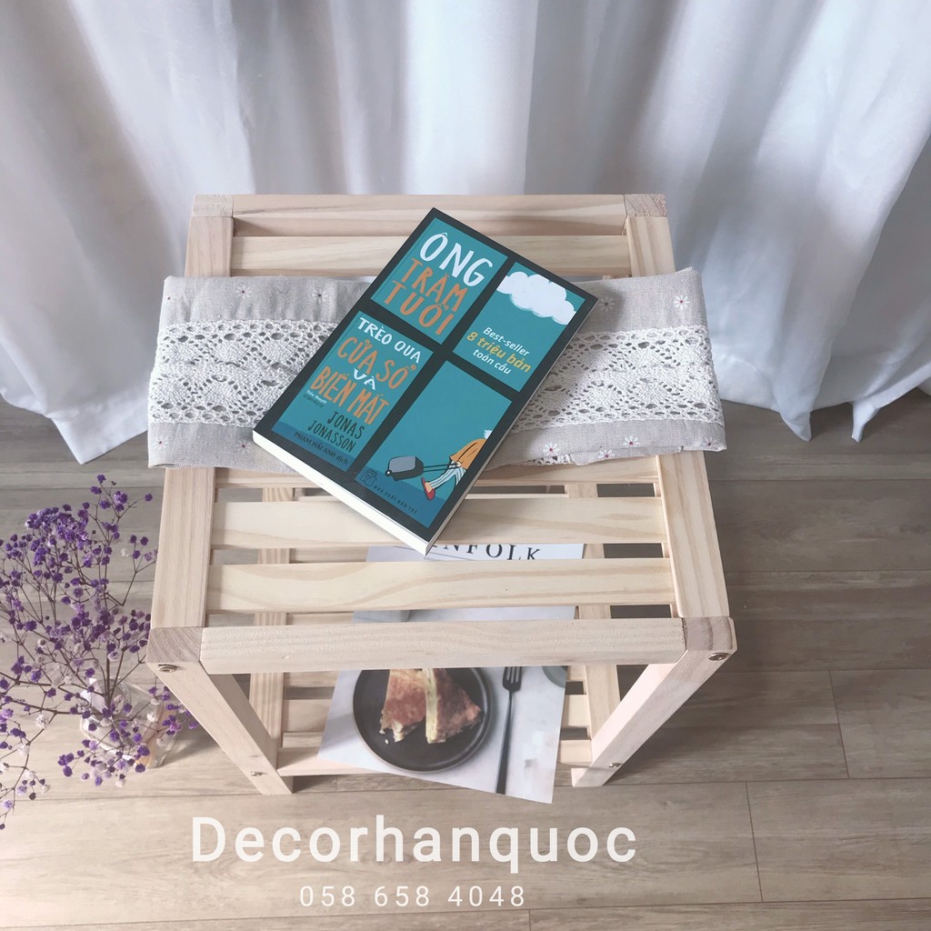 [NOWSHIP] Kệ đầu giường - Mặt gỗ - Gỗ thông cao cấp nhập khẩu | BigBuy360 - bigbuy360.vn