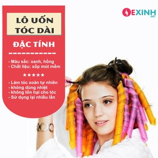 12 lô cuốn tóc không nhiệt cao cấp