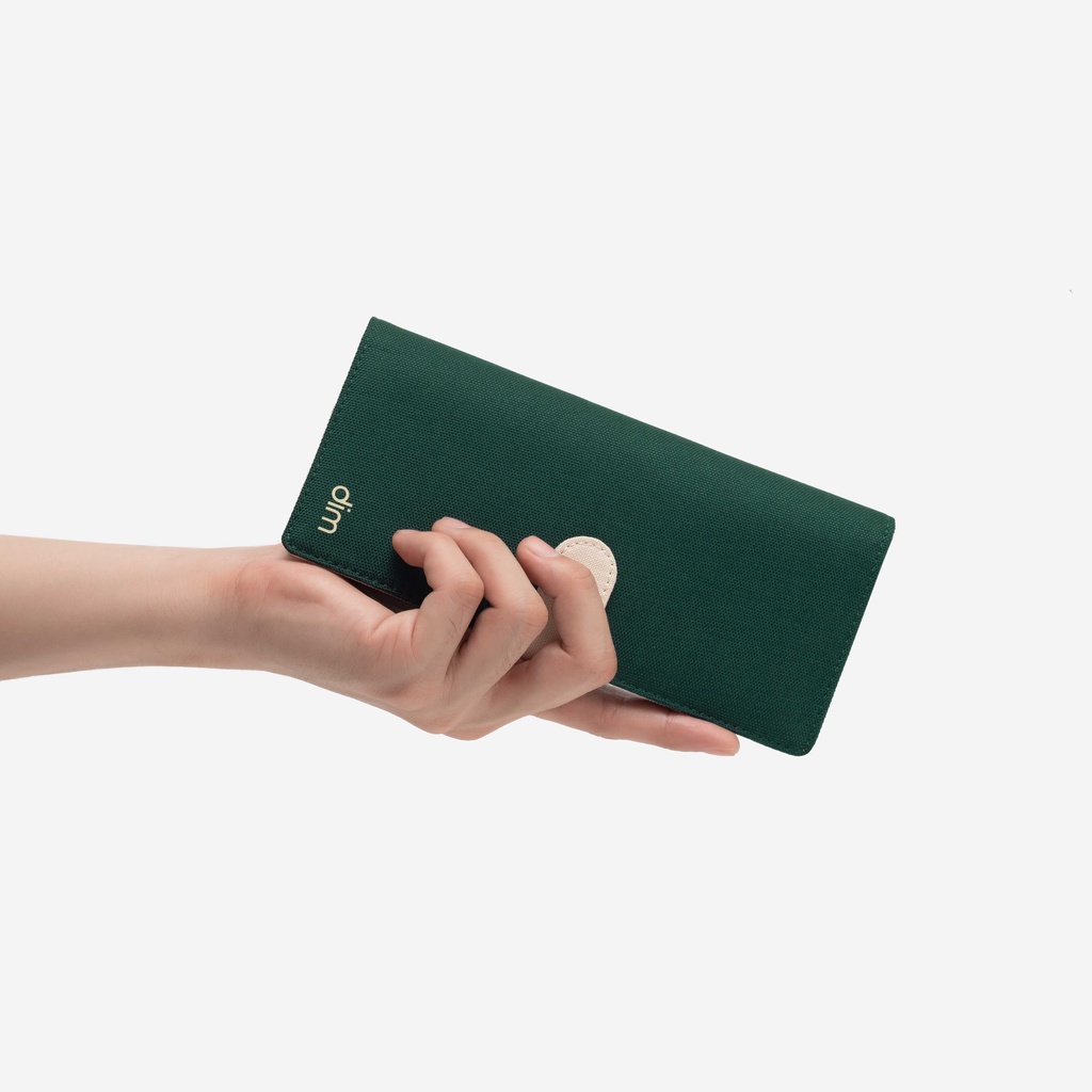 Ví vải unisex DIM June Long Wallet - 3 màu