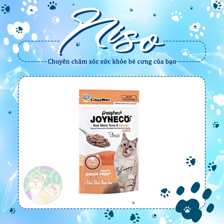 PATE cho mèo không tinh bột JOYNECO GRAIN FREE