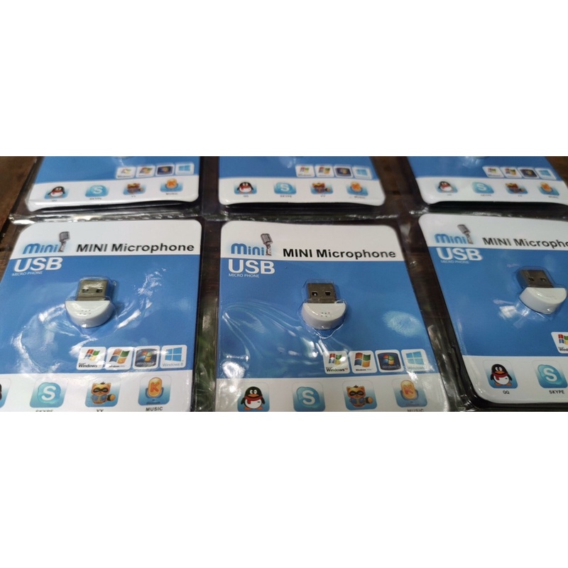 USB Microphone mini chuyên dùng tiện lợi cho máy tính