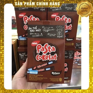 Bánh kem socola richoco pasta co ke lat hộp 30 que x8g