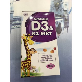 Vitamin-D3-MK7 nhỏ giọt