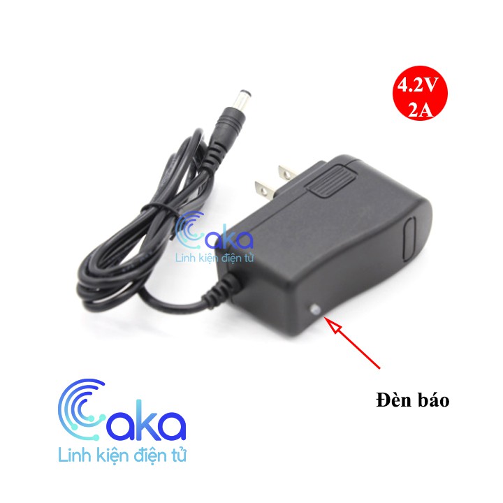 Sạc 1S 4.2V 2A dùng cho pin Li-ion