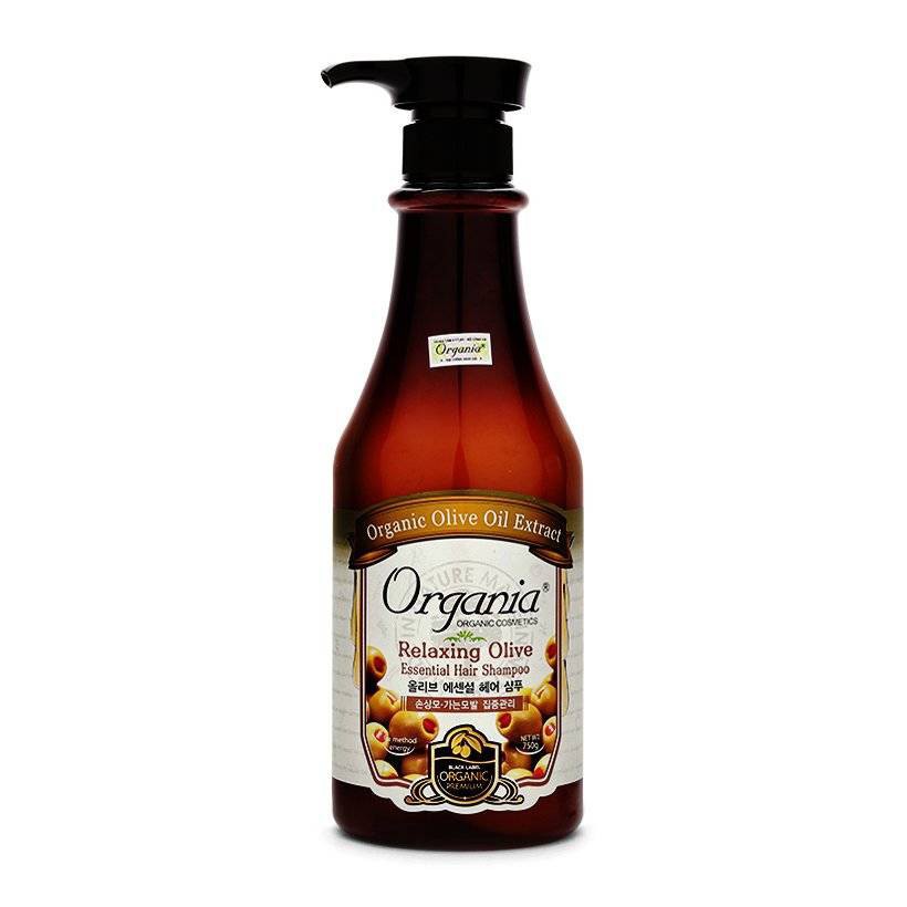 Dầu Gội Chống Rụng Tóc Từ Olive ORGANIA Olive Hair Shampoo Relaxing 750ml