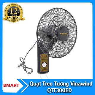 QUẠT TREO TƯỜNG MINI VINAWIND ĐIỆN CƠ THỐNG NHẤT QTT300EĐ (CÁNH 300) - Hàng chính hãng - Bảo hành 1 năm