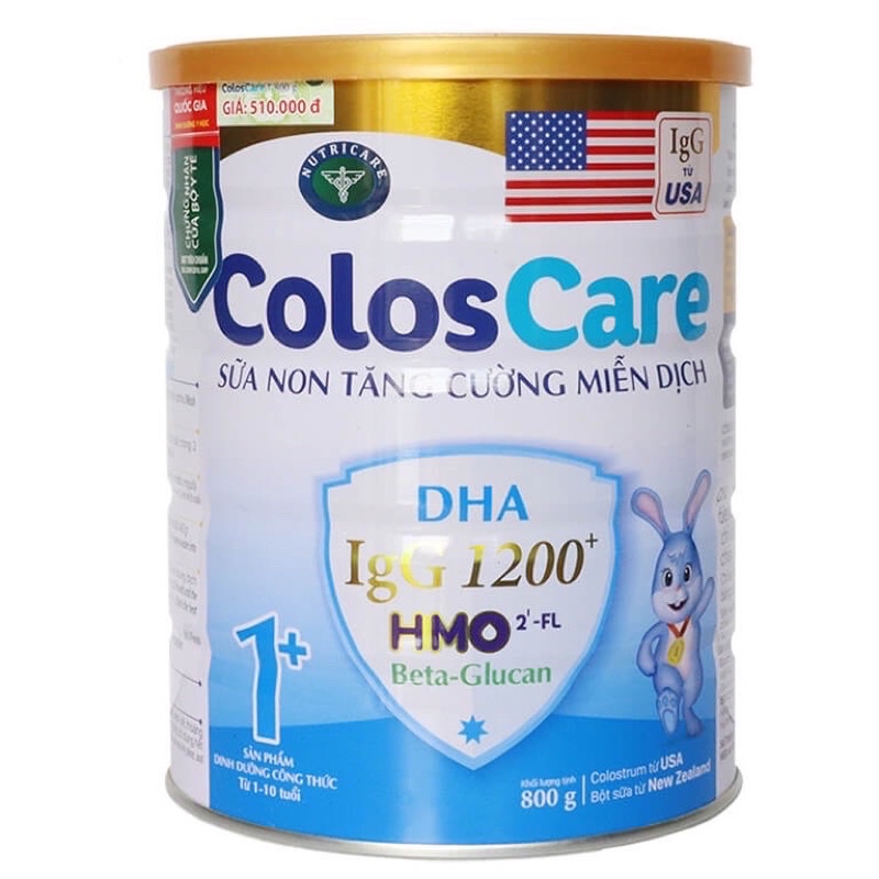 Sữa bột coloscare số 1+ lon 800g