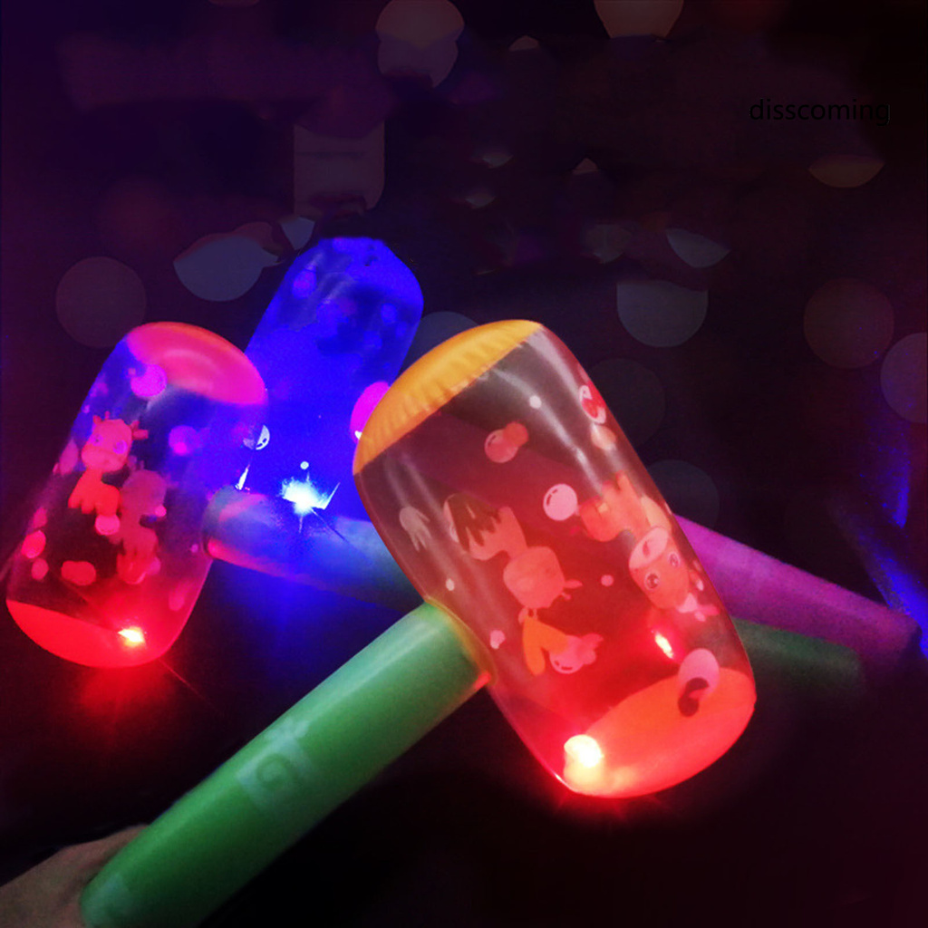 Đồ Chơi Búa Hơi Có Chuông Và Phát Sáng Thú Vị Cho Bé