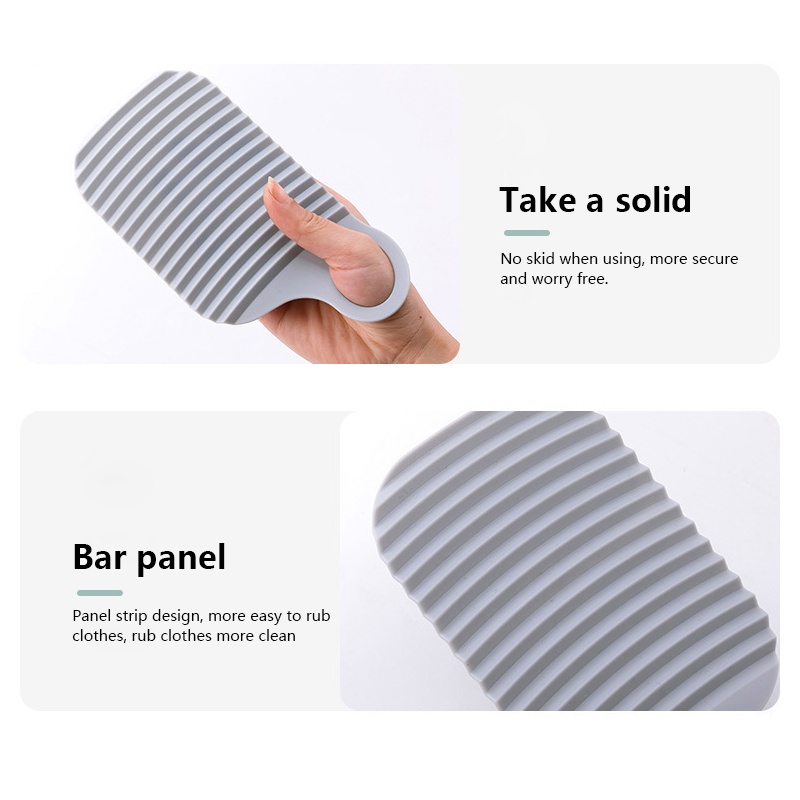 Tấm Ván Giặt Đồ Em Bé Mini Chống Trượt Dày Dặn Tiện Dụng Mang Theo Du Lịch