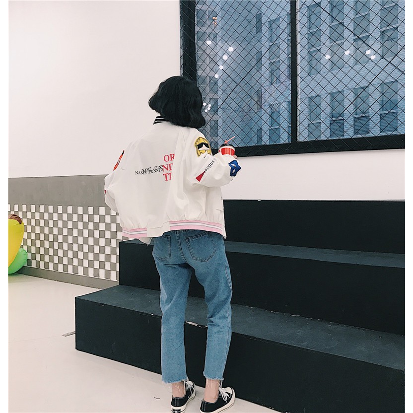 [ order ] áo khoác bomber dù 1 lớp ulzzang | BigBuy360 - bigbuy360.vn