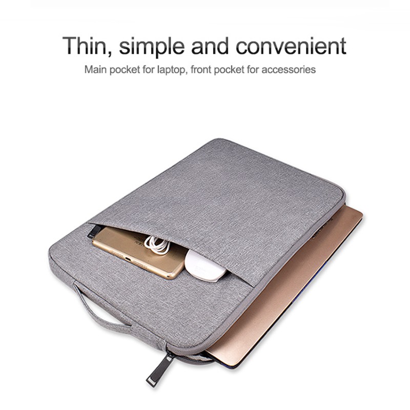 Túi đựng laptop Evertoner chống thấm nước cho Macbook Air Pro HP Xiaomi 13.3 14 15 15.6 inch