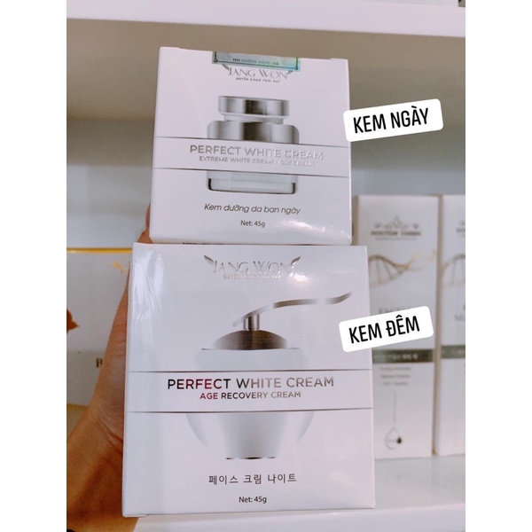 kem dưỡng trắng da ngày và đêm doctor queen jang won