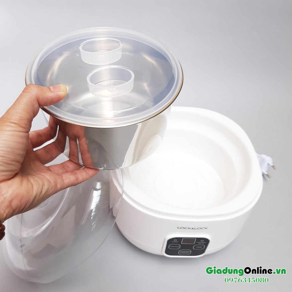 Máy Làm Sữa Chua, Đậu Lên Men Natto Lock&amp;Lock Yogurt Maker 1L EJY211